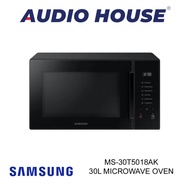 SAMSUNG MS-30T5018AK 30L SOLO MICROWAVE OVEN BLACK 1 YEAR WARRANTY
