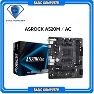 MOTHERBOARD ASROCK A520M / AC ( AM4 / A520 / DDR4 )