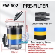 Canister prefilter biochemical filter external aquarium EW602 603 603 6045