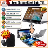 Acer - Chromebook Spin 713 2-in-1 13.5" 2K 3:2 Touch - Intel i3-10110U - 8GB Memory - 256GB SSD