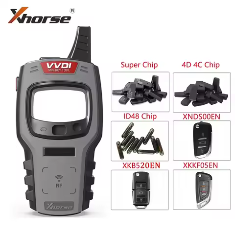 Xhorse Car Remote Key Programmer Free 96bit 48-Clone Function With Super Chip 4D 4C/ID48 Chip VVDI M