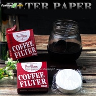 FAMY 100pcs Round Coffee Filter Paper Moka Pot Coffee Maker Filter Tools No.3 /No.6 FAA