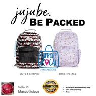 Jujube ∣ Ju-Ju-Be Be Packed backpack, Tokidoki x Sanrio Collection ~ Options: Dots N Stripes . Sweet Petals