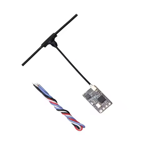 LRS RX24T 2.4G ELRS Radio Nano Long Range Receiver for FPV Racing Freestyle Drones DIY Parts LR4 LR5