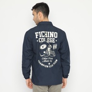 Fichino Coach Jacket Orga Navy