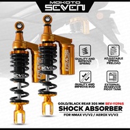 MOKOTO SEVEN SERIES NMAX V1 V2 / AEROX V1 V2 SHOCK ABSORBER WITH BASO 2PCS 305MM REAR SHOCK ABSORBER