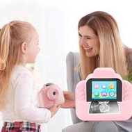 1 Pc Instant Print Camera With 2.4" HD Screen, 6X Zoom, 1080P Video, MP3 Player, 20 Frames, 5 Filter