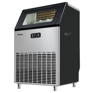 ST&amp;💘(HICON)HZB-120 HICON Ice Maker Commercial Milk Tea Shop Large120kg/Pound Large Capacity Automatic Square Ice Cube Ma