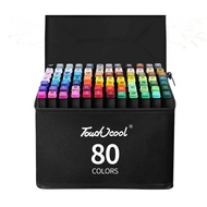 30/60/80 Color Alcohol Marker Art Marker Highlighter Pen Set Color Calligraphy Pen Set Marker Pen