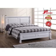 Yi Success Daniel Wooden Queen Bed Frame / Quality Queen Bed / Katil Queen Kayu / Wooden Double Bed 