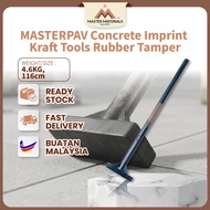 MASTERPAV Concrete Imprint Kraft Tools Rubber Tamper