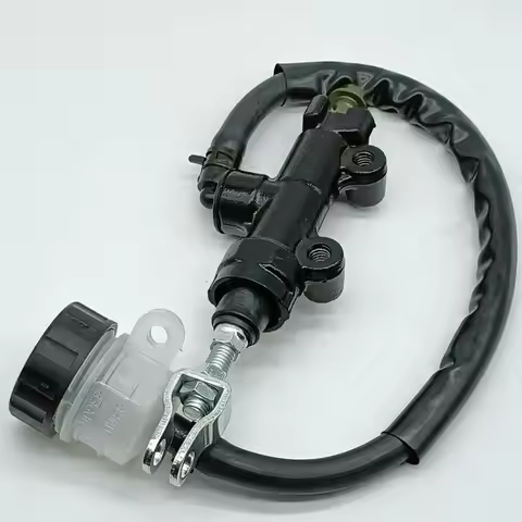 Metal Rear Brake Master Cylinder Pump For Kawasaki KLX300R 96-07 KLX650 KLX650R 93-2001 KLZ1000 Vers