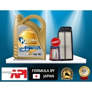 A463II# HONDA ACCORD SDA 2003y -2007y AIR FILTER + OIL FILTER + KOYOMA ENGINE OIL (combo offer)  5W-