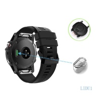 LIDU1 Smartwatch Charger Port Protectors Dust Plug Cover Cap for Fenix5 6 5X 6X 5S