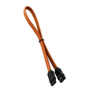 CableMod ModFlex Sleeved SATA 3 Cable (Orange, 30cm)