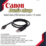 ORIGINAL Canon Canon DSLR MIROLES USB DATA CABLE
