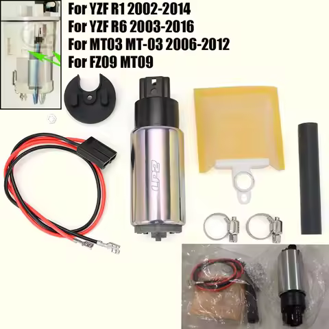 Fuel Pump for Yamaha YZF R1 R6 R1S R6S FZ09 MT09 MT03 FZ6 FZ8 FAZER TDM900 FJR1300 Vmax1700 XT660R X