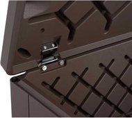 (134 Large Resin Outdoor Storage Box Gallon) Durable