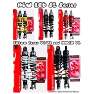 NEW RCB Dual Shock Absorber S2 Series 305mm Aerox V1 and V2 , NMAX V2 / pwede sa NMAX V1 pero bababa