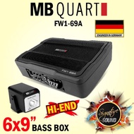 MB QUART FW1 6 x 9 INCH UNDERSEAT POWERED SUBWOOFER ORIGHINAL150W - FW1 69A