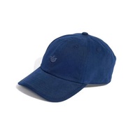 ADIDAS愛迪達LOGO三葉草 小Logo 老帽 運動帽子 藍色遮陽帽子 II0707