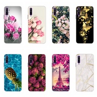 Huawei Y9s Case Huawei Y9s Y 9S 2019 6.59 inch Huawei Casing Fashion Floral Marble Printed Silicone 