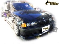 BMW E36 24D AC 專用前下巴 實車完工