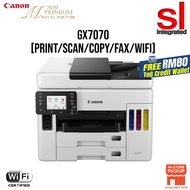 Canon MAXIFY GX7070 All-in-One INK Tank Printer With Auto Duplex and 2.7'' Touch Screen LCD (Print/S