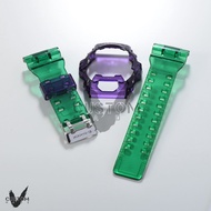 (Vcustom) G8900 JELLY " JOKER " BAND AND BEZEL WATCH STRAPS