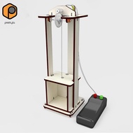 [prettyia] DIY Elevator Model Building Gift Elevator Toy for Children School Kids