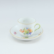 Herend 水果組合杯碟，1707/CFR，陶瓷，匈牙利，未使用