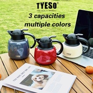 TYESO thermal flask Vacuum Insulated Modern Tea Pot With Filter (600/750/1000ml) teapot with straine