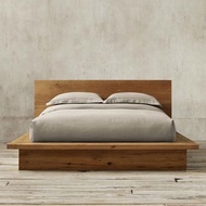 rangka tempat tidur / dipan / kayu solid - 100x200