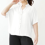 Big size shirt / kemeja lengan pendek jumbo polos bahan adem