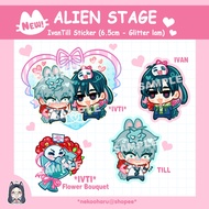 [Limited Stock] Valentines Day _ Alien Stage _ ALNST _ IVAN _ TILL _ Stickers _ Glitter lam