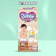 Tã Bỉm Quần Hữu cơ lành tính Bobby Organic Mẫu Mới đủ size M54+4/ L48+4/ XL46+4/ XXL42+4/ XXXL31+4 m
