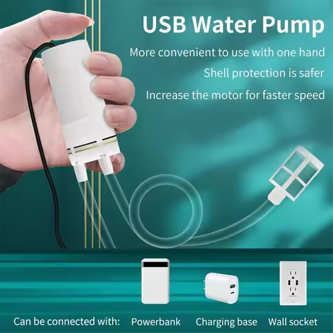 Portable USB Electric Auto Siphon Self Priming Pump for Bottling Home Brew Wine,Beer,Beverages and K