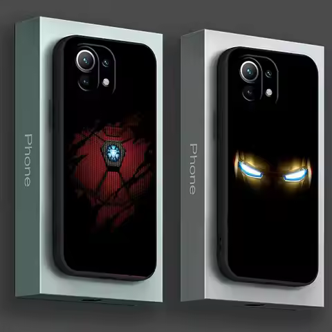 Marvel Iron-Man Phone Case For Xiaomi Poco X8Pro Max X7 X8 M6 M7 M8 F6 F7 Pro F8 11T 13T 14T 15T Pro