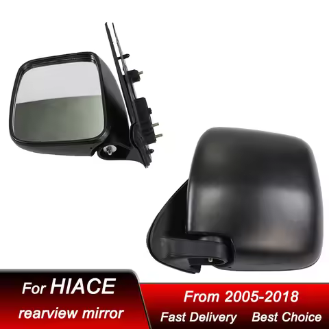 Hot Car rearview mirror For Toyota Hiace Hiace200 KDH200 05-18 rearview mirror assembly 87910-26550 