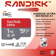 SanDisk SD Card 32GB/64GB/128GB/256GB/512GB/1TB MicroSDXC Micro SD Card Class10 A1 A2 Memory Card