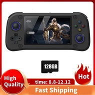 G28 Retro Handheld Video Game Console 128G 20000+Game 4.3 Inch Screen Linux Pocket Player for /PS1/N