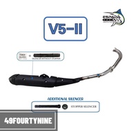 LC135 LC135FI 28MM / 30MM / 32MM EKZOS MUFFLER EXHAUST V5 ESPADA