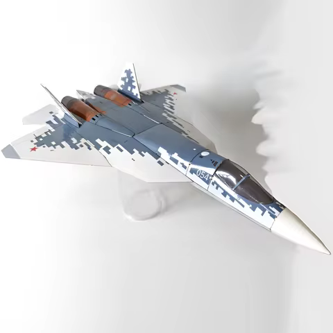 RC Plane Assembly Model Twin 30mm Su57 EDF Jet Mini Aircraft