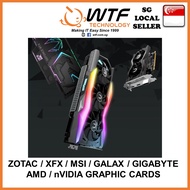 [SG DISTRI WARRANTY] Zotac nVidia EVGA GeForce RTX GTX 3080 3070 3060 3050 1650 Super Ti PC PCI-E GP