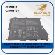 ASUS C21N1819 C21N1819-1 FOR VIVOBOOK 14  A420UA-EK147T P1411FA-EK138R EK177R EK247R BATTERY