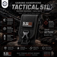 Tactical 511 Mobile Phone Case - Case hp - Case Tactical Double Slot Pouch Mobile Phone Case for Men