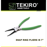 TEKIRO 7" RING PLIERS (IS) / SNAP RING PLIERS 7"