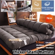 Hot Thicker 10cm Tatami Mattress Topper Single/Queen/King Feather Velvet Soft Tilam Foldable Mattress Floor