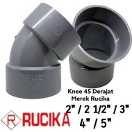 Keni 45 degrees 2 2 2 1/2 2.5 3 4 5 inch D Elbow KneeRUCIKA kenie knie 45 degrees
