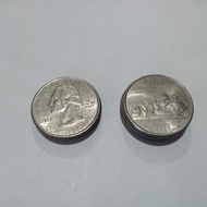 koin quarter dollar Liberty